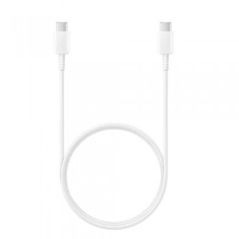 Καλώδιο Σύνδεσης USB 2.0 Samsung EP-DA705BWEG USB C σε USB C 1m Λευκό Καλώδιο Σύνδεσης USB 2.0 Samsung EP-DA705BWEG USB C σε USB C 1m Λευκό