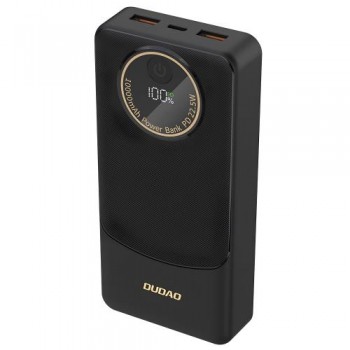 Φορτιστής Ανάγκης Dudao K12Pro 22.5W 20000mAh PD Μαύρο Φορτιστής Ανάγκης Dudao K12Pro 22.5W 20000mAh PD Μαύρο