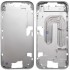 Μεσαίο Πλαίσιο Apple iPhone 16 5G με Πλήκτρο Κάμερας Λευκό (OEM)