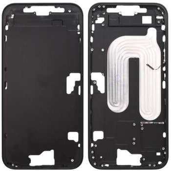 Μεσαίο Πλαίσιο Apple iPhone 16 Plus 5G με Πλήκτρο Κάμερας Μαύρο (OEM)