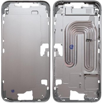 Μεσαίο Πλαίσιο Apple iPhone 16 Plus 5G με Πλήκτρο Κάμερας Λευκό (OEM)