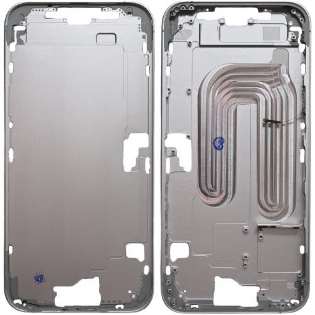 Μεσαίο Πλαίσιο Apple iPhone 16 Plus 5G με Πλήκτρο Κάμερας Λευκό (OEM)