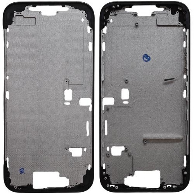 Μεσαίο Πλαίσιο Apple iPhone 16 Pro Max 5G με Πλήκτρο Κάμερας Μαύρο (OEM)
