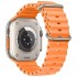 Λουράκι Σιλικόνης Ocean για Apple Watch 44/ 45/ 46/ 49mm Πορτοκαλί (Ασυσκεύαστο)