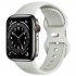 Λουράκι Σιλικόνης για Apple Watch 42/ 44/ 45/ 46/ 49mm Γκρι (Ασυσκεύαστο)