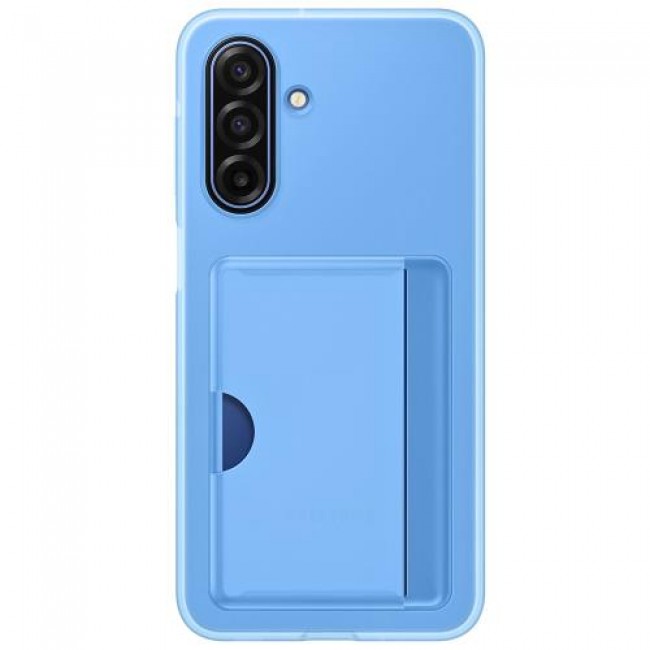 Θήκη Σιλικόνης Samsung EF-OA176TLE A176 Galaxy A17 5G με Card Slot Μπλε Θήκη Σιλικόνης Samsung EF-OA176TLE A176 Galaxy A17 5G με Card Slot Μπλε