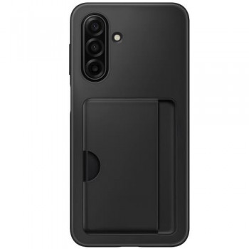 Θήκη Σιλικόνης Samsung EF-OA176TBE A176 Galaxy A17 5G με Card Slot Μαύρο Θήκη Σιλικόνης Samsung EF-OA176TBE A176 Galaxy A17 5G με Card Slot Μαύρο