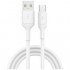 Καλώδιο Σύνδεσης USB 2.0 inos UltraCon USB A σε USB C 30W 1m Λευκό