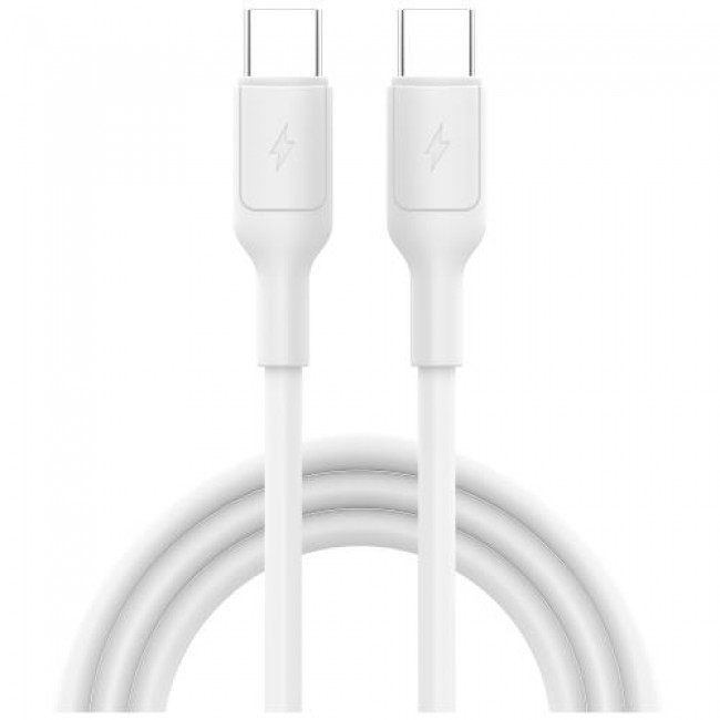 Καλώδιο Σύνδεσης USB 2.0 inos UltraCon USB C σε USB C 100W 1m Λευκό