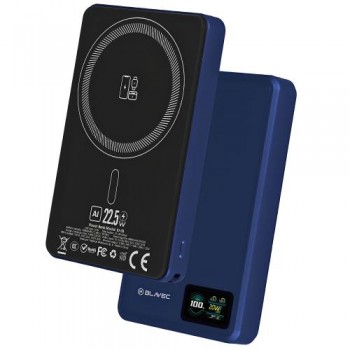 Φορτιστής Ανάγκης Blavec BJ-03 22.5W 10000mAh 3 σε 1 Magnetic Μπλε
