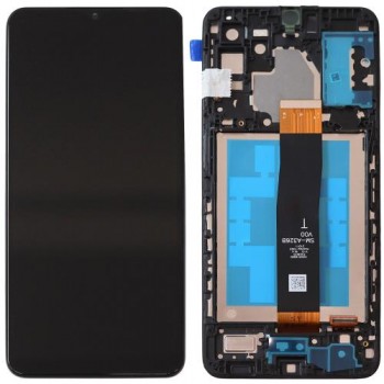 Οθόνη με Touch Screen & Μεσαίο Πλαίσιο Samsung A326B Galaxy A32 5G Μαύρο (OEM)