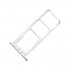 Βάση Κάρτας Sim & SD Samsung A145R Galaxy A14 Ασημί (Original)