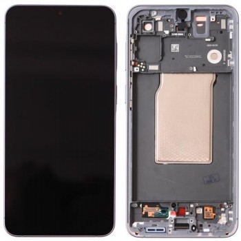 Οθόνη με Touch Screen & Μπροστινή Πρόσοψη Samsung A576 Galaxy A57 5G Γκρι (Original)