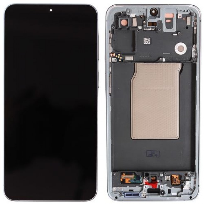 Οθόνη με Touch Screen & Μπροστινή Πρόσοψη Samsung A576 Galaxy A57 5G Γαλάζιο (Original)