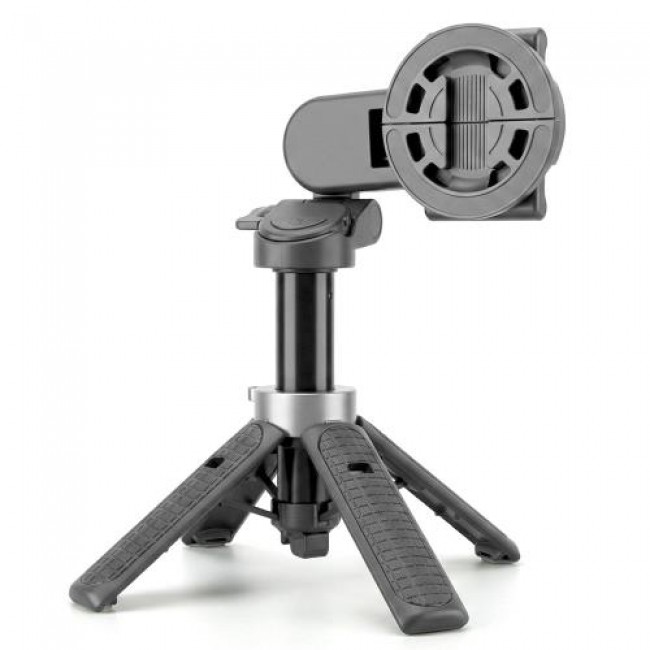 Ασύρματο Selfie Stick & Τρίποδο Maxlife MXST-200 Magnetic για Smartphones Πλάτους 55 έως 95mm Μαύρο