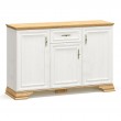 Μπουφές Jaden pakoworld golden oak-λευκό antique 137,5x39x88,5εκ Μπουφές Jaden pakoworld golden oak-λευκό antique 137,5x39x88,5εκ
