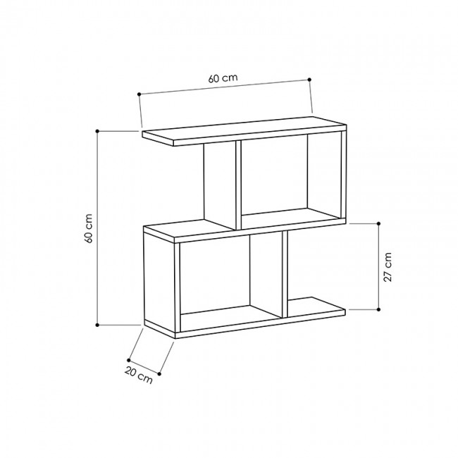 Βοηθητικό τραπέζι Homemania pakoworld γκρι antique 60x20x60εκ