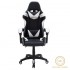 Καρέκλα γραφείου gaming Leoni pakoworld PU μαύρο-λευκό