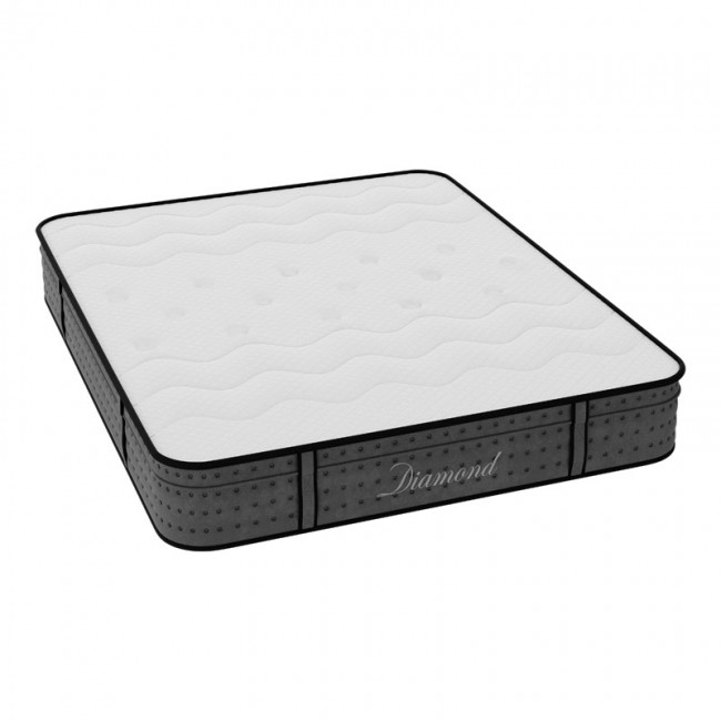 Στρώμα Diamond pakoworld pocket spring+gel memory foam 25-27cm 150x200εκ