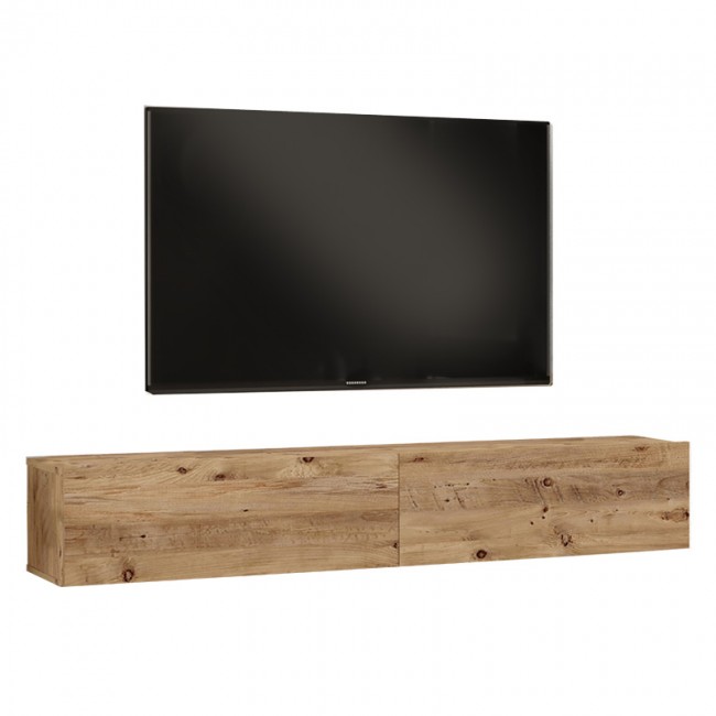 Έπιπλο τηλεόρασης επιτοίχιο Dello pakoworld sonoma 180x31.6x29.6εκ Έπιπλο τηλεόρασης επιτοίχιο Dello pakoworld sonoma 180x31.6x29.6εκ