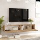 Έπιπλο τηλεόρασης επιτοίχιο Dello pakoworld sonoma 180x31.6x29.6εκ Έπιπλο τηλεόρασης επιτοίχιο Dello pakoworld sonoma 180x31.6x29.6εκ