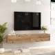 Έπιπλο τηλεόρασης επιτοίχιο Dello pakoworld sonoma 180x31.6x29.6εκ Έπιπλο τηλεόρασης επιτοίχιο Dello pakoworld sonoma 180x31.6x29.6εκ