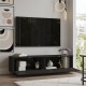 Έπιπλο τηλεόρασης Zoeva pakoworld wenge 140x.35x38.2εκ Έπιπλο τηλεόρασης Zoeva pakoworld wenge 140x.35x38.2εκ