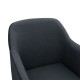 Πολυθρόνα Safira pakoworld PU ύφασμα μαύρο-φυσικό 57x58x84εκ Πολυθρόνα Safira pakoworld PU ύφασμα μαύρο-φυσικό 57x58x84εκ