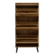 Παπουτσοθήκη Thelma pakoworld 9 ζεύγων sonoma 60x23.8x131.6εκ Παπουτσοθήκη Thelma pakoworld 9 ζεύγων sonoma 60x23.8x131.6εκ