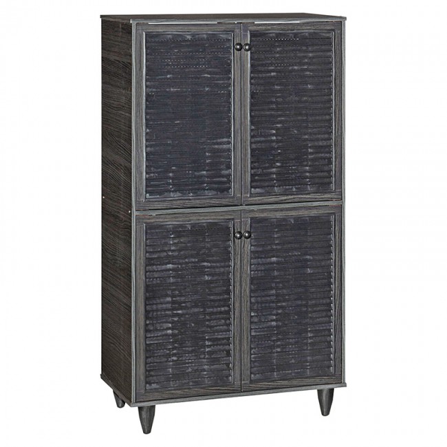 Παπουτσοθήκη-ντουλάπι Ronan pakoworld χρώμα wenge eo 70.5x35x122εκ Παπουτσοθήκη-ντουλάπι Ronan pakoworld χρώμα wenge eo 70.5x35x122εκ