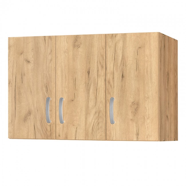 Ντουλάπα τρίφυλλη και πατάρι Zelia pakoworld φυσικό 90x42x180εκ. Ντουλάπα τρίφυλλη και πατάρι Zelia pakoworld φυσικό 90x42x180εκ.