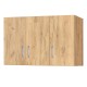 Ντουλάπα τρίφυλλη και πατάρι Zelia pakoworld φυσικό 90x42x180εκ. Ντουλάπα τρίφυλλη και πατάρι Zelia pakoworld φυσικό 90x42x180εκ.