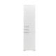 Ντουλάπα Chad pakoworld με συρτάρια λευκό gloss 45x40x188εκ Ντουλάπα Chad pakoworld με συρτάρια λευκό gloss 45x40x188εκ