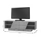 Έπιπλο τηλεόρασης Stevie pakoworld sonoma 160x40x50εκ Έπιπλο τηλεόρασης Stevie pakoworld sonoma 160x40x50εκ