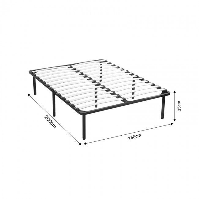 Σομιές μεταλλικός Quinnton pakoworld 150x200x35εκ