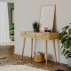 Κονσόλα Finian pakoworld ξύλο σε φυσική απόχρωση 100x35x75εκ Κονσόλα Finian pakoworld ξύλο σε φυσική απόχρωση 100x35x75εκ