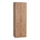 Ντουλάπα Jonar pakoworld δίφυλλη oak μελαμίνης 60x42x180εκ Ντουλάπα Jonar pakoworld δίφυλλη oak μελαμίνης 60x42x180εκ