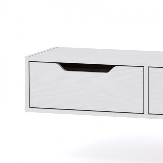 Κονσόλα-τουαλέτα Alberto pakoworld κρεμαστή λευκό 100x32.5x22εκ Κονσόλα-τουαλέτα Alberto pakoworld κρεμαστή λευκό 100x32.5x22εκ