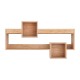Ραφιέρα τοίχου Shellie pakoworld μελαμίνης σε oak απόχρωση 120x28x65εκ Ραφιέρα τοίχου Shellie pakoworld μελαμίνης σε oak απόχρωση 120x28x65εκ