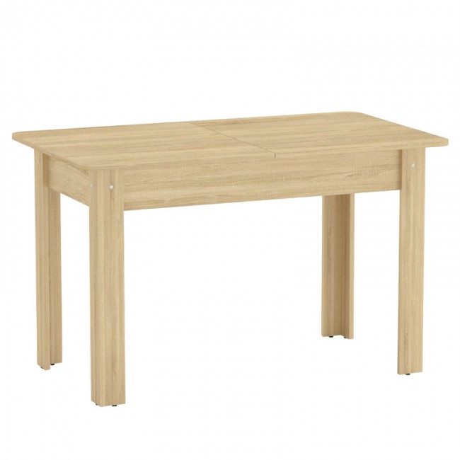 Τραπέζι Quiin pakoworld επεκτεινόμενο sonoma 120-174x70x73.5εκ Τραπέζι Quiin pakoworld επεκτεινόμενο sonoma 120-174x70x73.5εκ