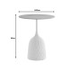 Βοηθητικό τραπέζι Kousien Inart μαύρο sintered stone Φ50x60εκ Βοηθητικό τραπέζι Kousien Inart μαύρο sintered stone Φ50x60εκ