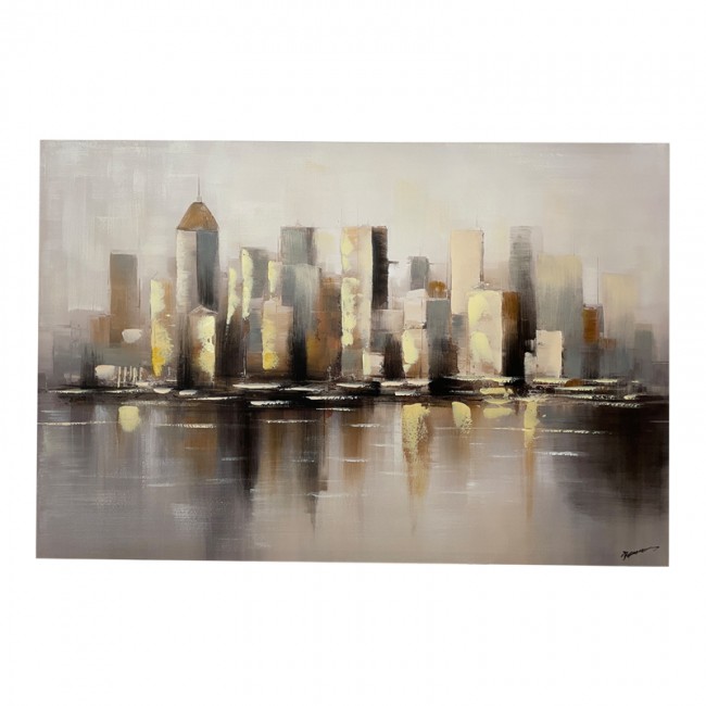 Πίνακας σε καμβά Scenery Inart 80x3x120εκ Πίνακας σε καμβά Scenery Inart 80x3x120εκ