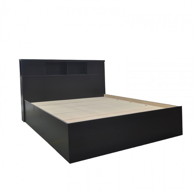 Κρεβάτι διπλό OLYMPUS pakoworld σε χρώμα wenge 140x200εκ Κρεβάτι διπλό OLYMPUS pakoworld σε χρώμα wenge 140x200εκ