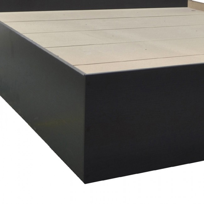 Κρεβάτι διπλό OLYMPUS pakoworld σε χρώμα wenge 140x200εκ Κρεβάτι διπλό OLYMPUS pakoworld σε χρώμα wenge 140x200εκ