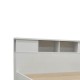 Κρεβάτι διπλό OLYMPUS pakoworld σε χρώμα λευκό 140x200εκ Κρεβάτι διπλό OLYMPUS pakoworld σε χρώμα λευκό 140x200εκ