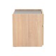 Κομοδίνο Comcie pakoworld σε φυσικό με γκρι απόχρωση 50x42x45.5εκ Κομοδίνο Comcie pakoworld σε φυσικό με γκρι απόχρωση 50x42x45.5εκ