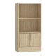 Βιβλιοθήκη Negan pakoworld sonoma μελαμίνης 60x30x120εκ Βιβλιοθήκη Negan pakoworld sonoma μελαμίνης 60x30x120εκ