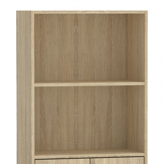 Βιβλιοθήκη Negan pakoworld sonoma μελαμίνης 60x30x120εκ Βιβλιοθήκη Negan pakoworld sonoma μελαμίνης 60x30x120εκ