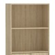 Βιβλιοθήκη Negan pakoworld sonoma μελαμίνης 60x30x120εκ Βιβλιοθήκη Negan pakoworld sonoma μελαμίνης 60x30x120εκ
