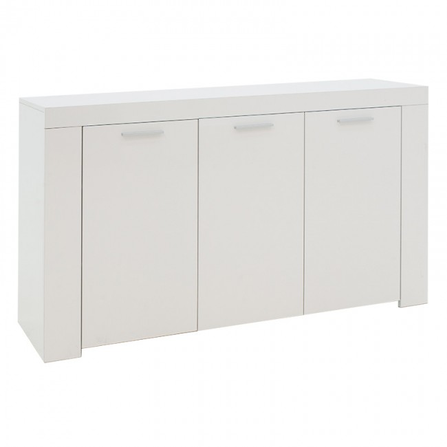 Μπουφές Joanna pakoworld λευκό 144x42x80εκ Μπουφές Joanna pakoworld λευκό 144x42x80εκ